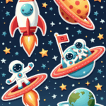 Kids Stickers - Sheet v26